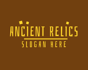 Artifact - Ancient Prehistoric Design logo design