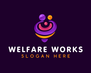 Welfare - Family Love Welfare logo design