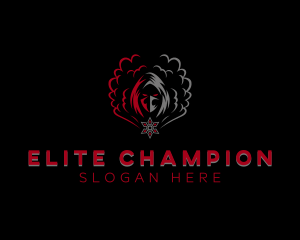 Champion - Ninja Warrior Clan logo design