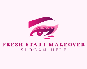 Beauty Eye Makeup logo design