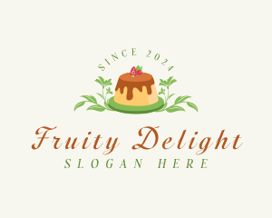 Sweet Pudding Dessert logo design