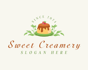 Sweet Pudding Dessert logo design