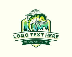 Fish Seafood Fishing Logo