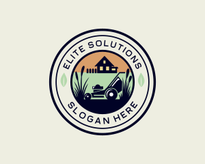 Gardener - Lawn Care House Garden logo design