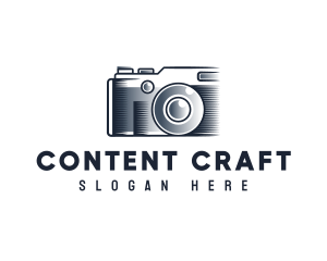 Camera Lens Photography logo design