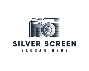 Vlogger - Camera Lens Photography logo design