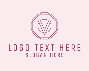 Elegant Geometric Beauty Logo