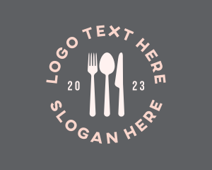 Restaurant - Generic Diner Cutlery logo design