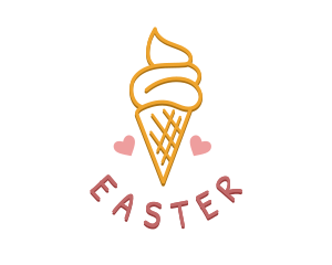 Cold - Ice Cream Snack logo design