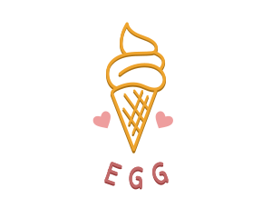 Food Stand - Ice Cream Snack logo design