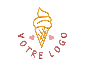 Kids - Ice Cream Snack logo design