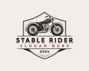 Rider Motorcycle Vehicle logo design