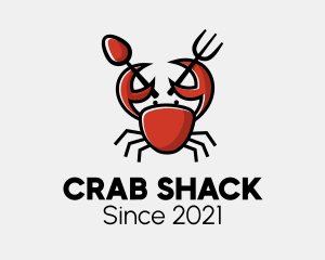 Crab Seafood Restaurant logo design