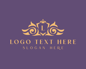 Wedding - Royal Crown Monarchy logo design