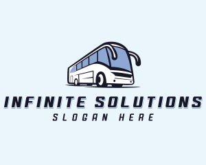 Tour Guide - Travel Shuttle Bus logo design