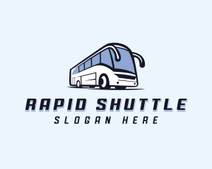 Shuttle - Travel Shuttle Bus logo design