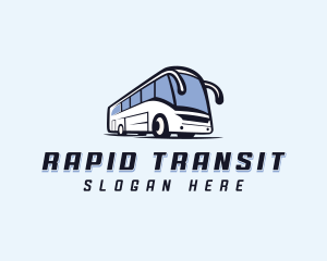 Bus - Travel Shuttle Bus logo design