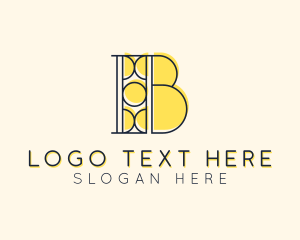 Creative Studio Letter B logo design