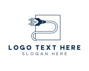 Electric Power Plug logo design