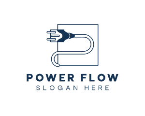 Electric Power Plug logo design