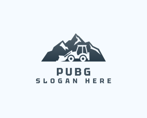 Mountain Digger Construction Logo