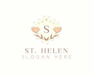 Floral Nature Wedding Logo