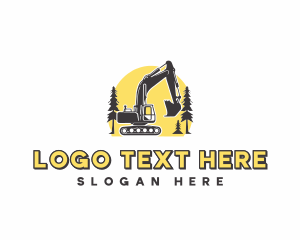 Industrial - Heavy Equipment Excavation logo design