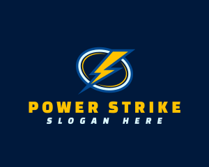 Thunderbolt - Electric Lightning Thunderbolt logo design