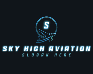 Airline Flight Aviation  logo design