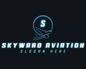 Airline Flight Aviation  logo design