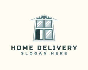 Home Window Door logo design