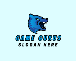 Gamer Esports Bear logo design