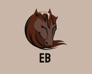 Wild Horse Head Logo