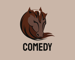 Wild Horse Head Logo
