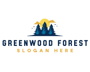 Outdoor Forest Park logo design