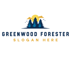 Outdoor Forest Park logo design