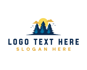 Logging - Outdoor Forest Park logo design