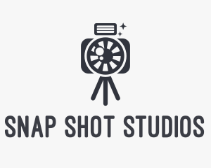Camera Lens Studio logo design