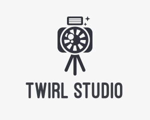 Camera Lens Studio logo design