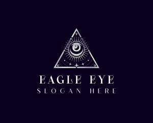 Mystical Moon Eye logo design