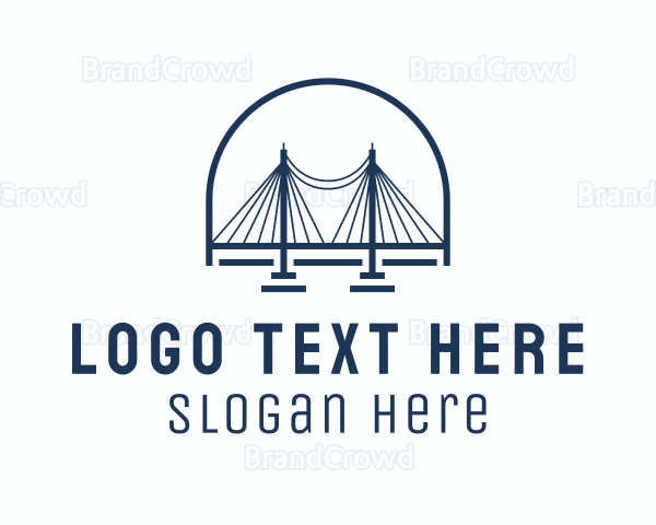 Blue Bridge Architecture Logo