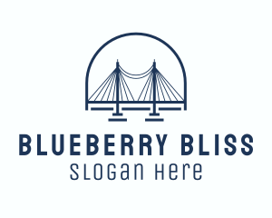 Blue Bridge Architecture logo design