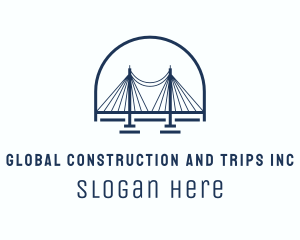 Blue Bridge Architecture logo design