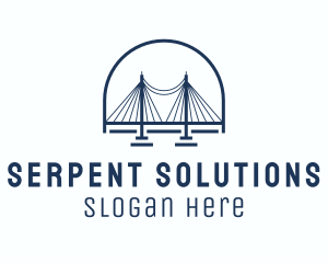 Blue Bridge Architecture logo design