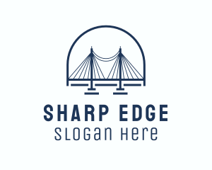 Blue Bridge Architecture logo design