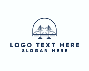 Blue Bridge Architecture logo design