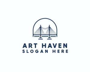 Blue Bridge Architecture logo design