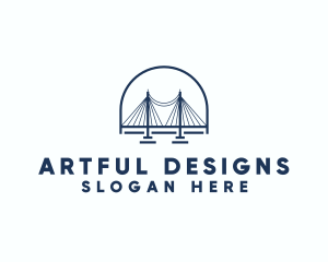 Blue Bridge Architecture logo design