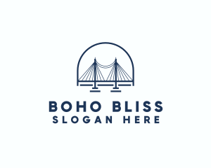 Blue Bridge Architecture logo design