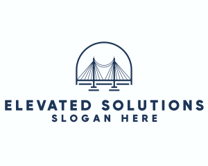 Blue Bridge Architecture logo design